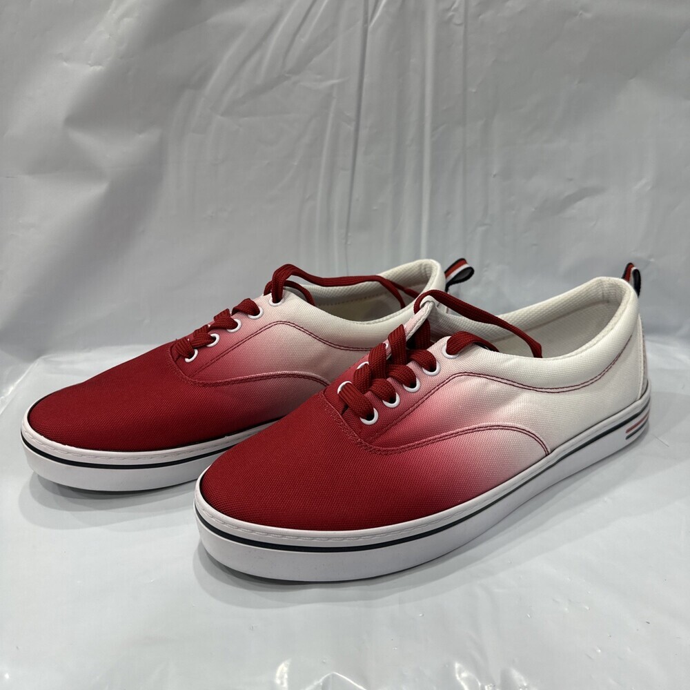 Tommy Hilfiger Remmo 2 TMREMMO2 Sneaker Mens 10 Red Fade Lifestyle Shoes EBS1102